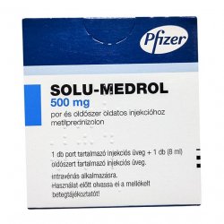 Солу медрол 500 мг порошок лиоф. для инъекц. фл. №1 в Майкопе и области фото